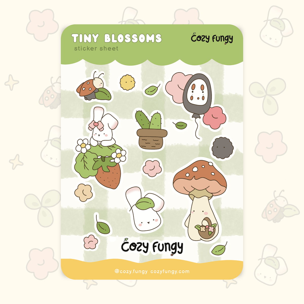 Sticker sheet - Tiny Blossoms