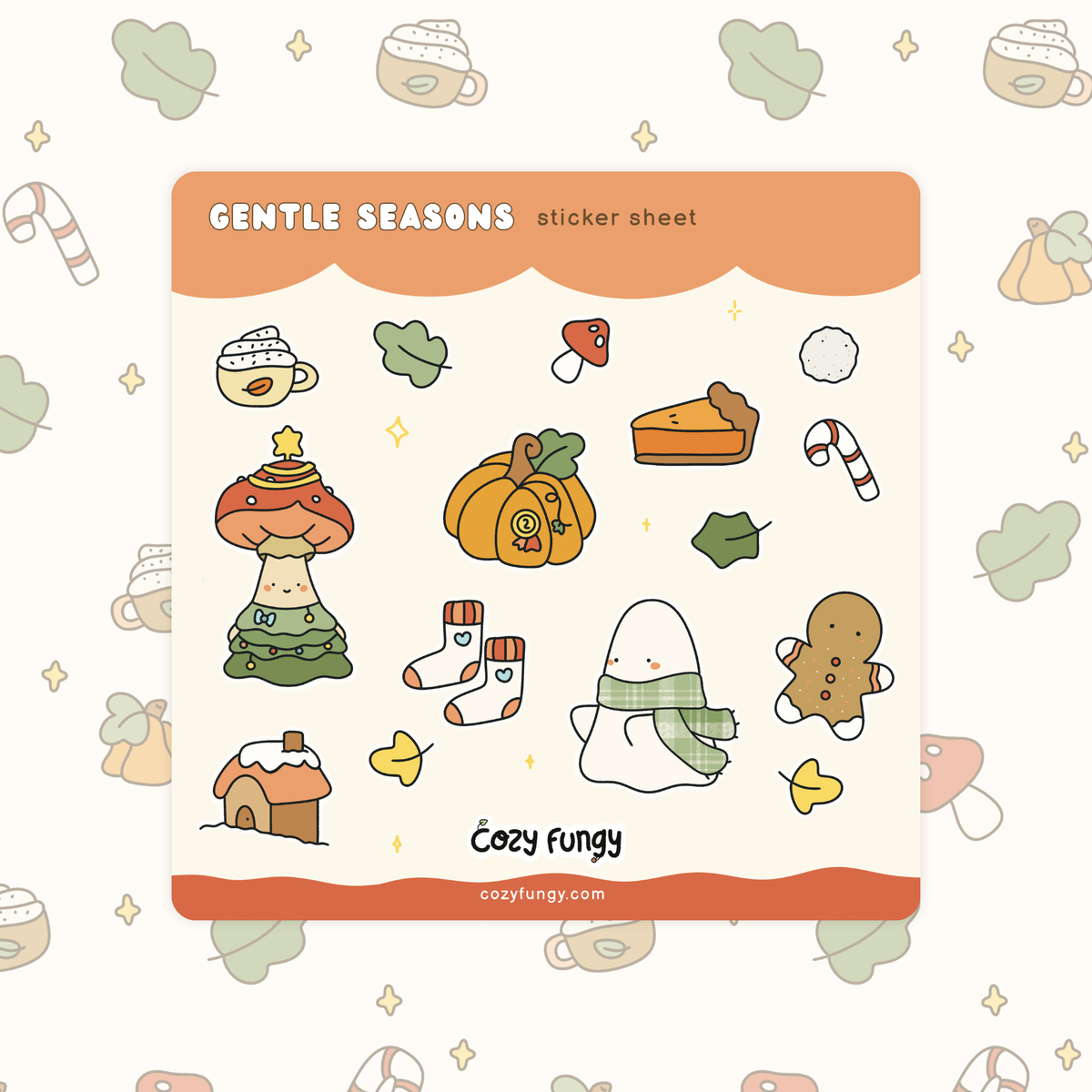 Sticker sheet - Gentle Seasons