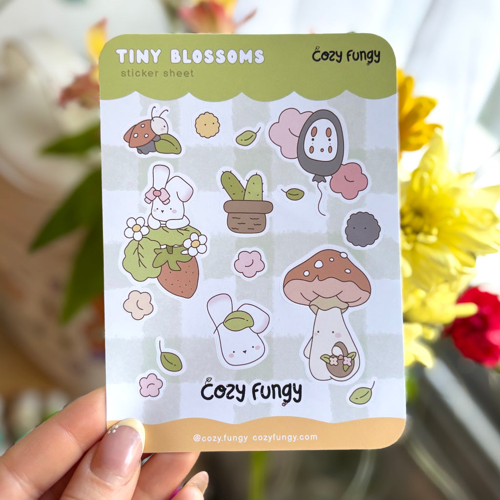 Sticker sheet - Tiny Blossoms