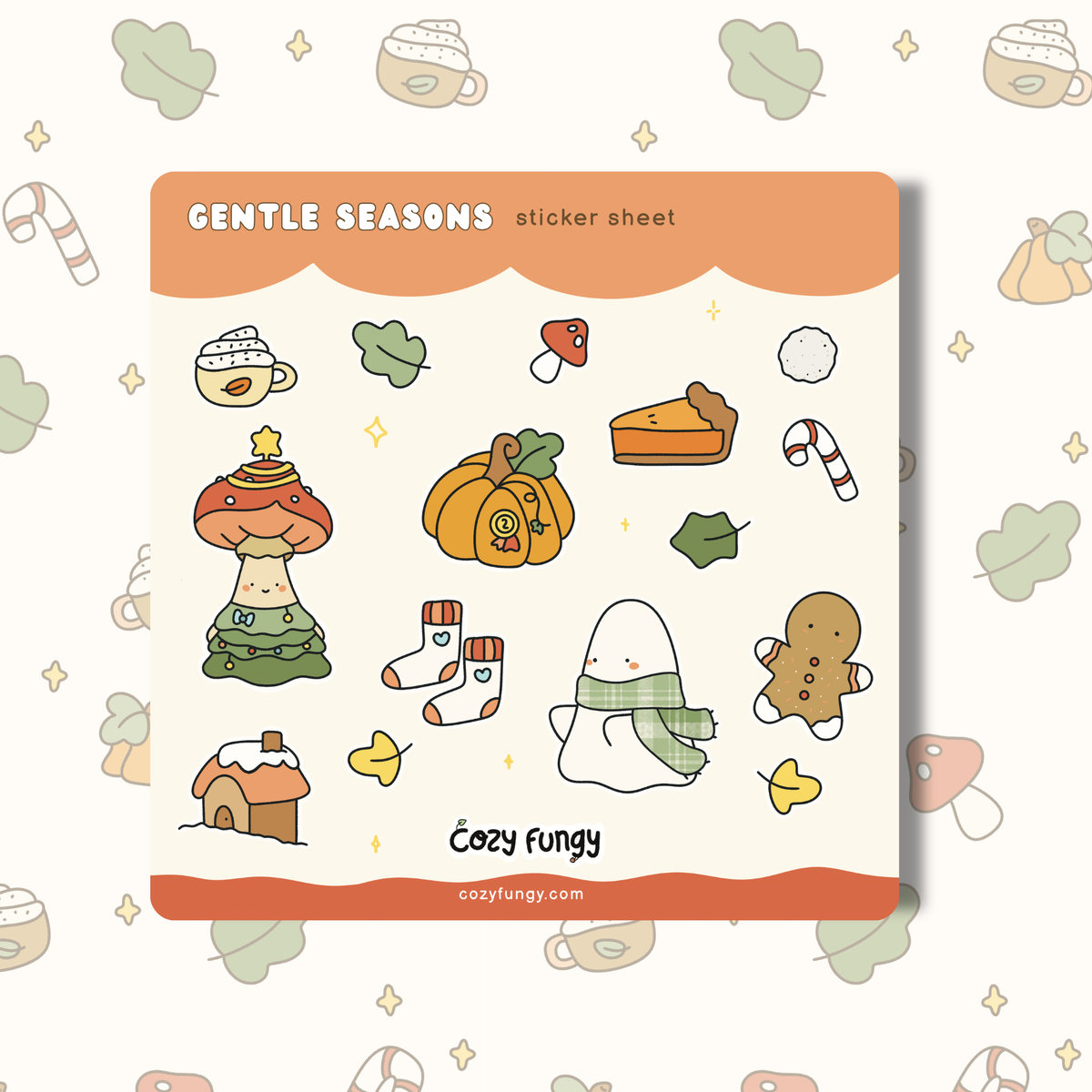 Sticker sheet - Gentle Seasons