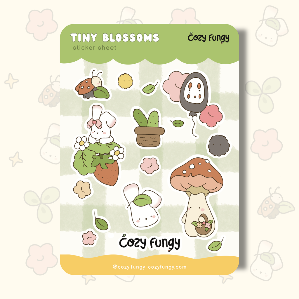 Sticker sheet - Tiny Blossoms