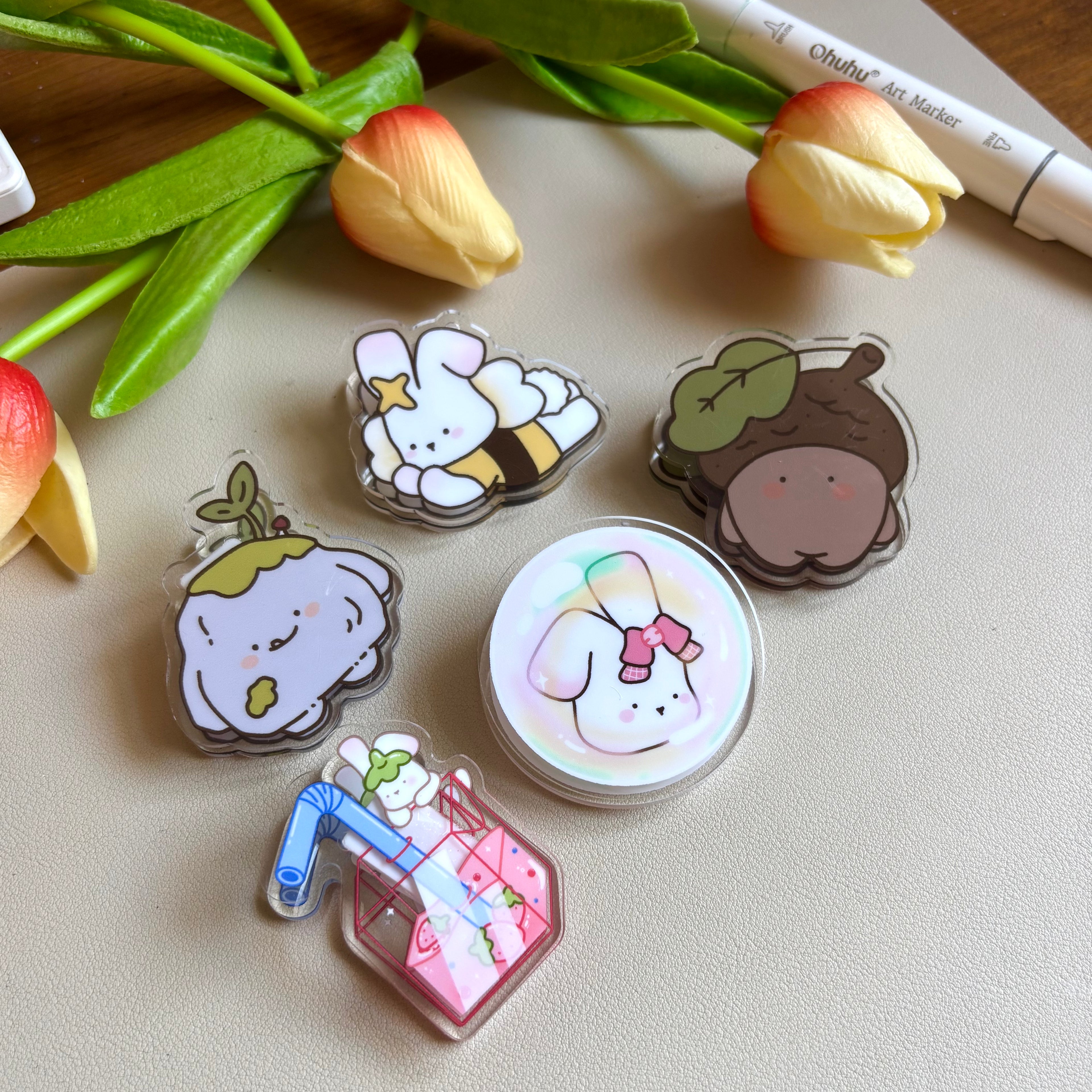 Acrylic paper Clip