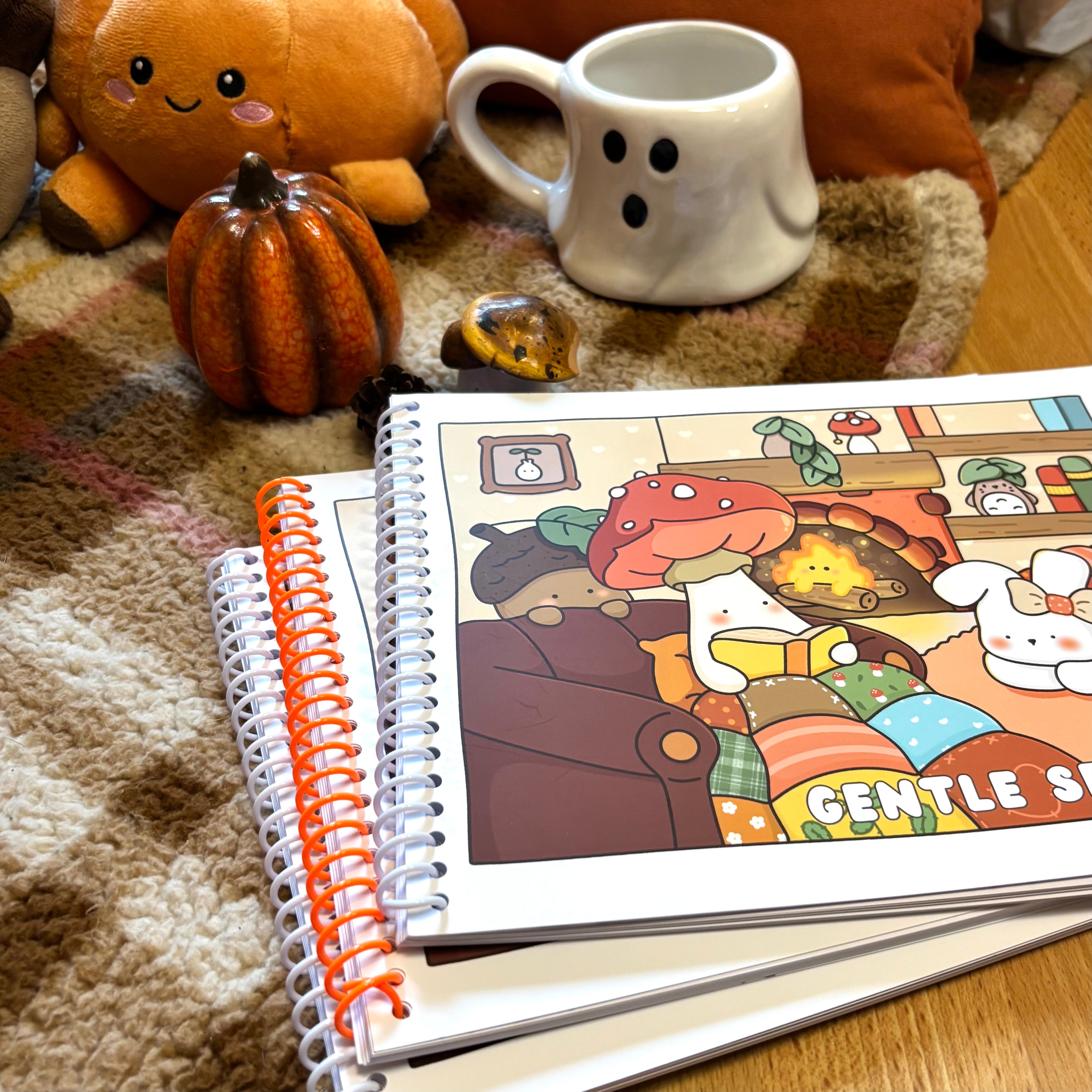 Gentle Seasons Coloring Book