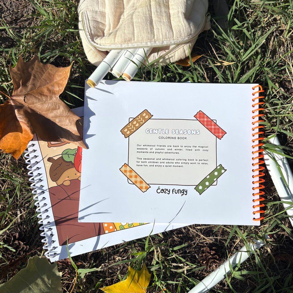 Gentle Seasons Coloring Book