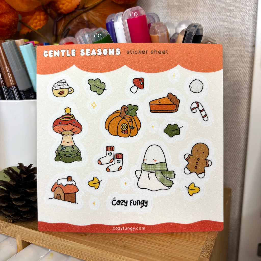 Sticker sheet - Gentle Seasons