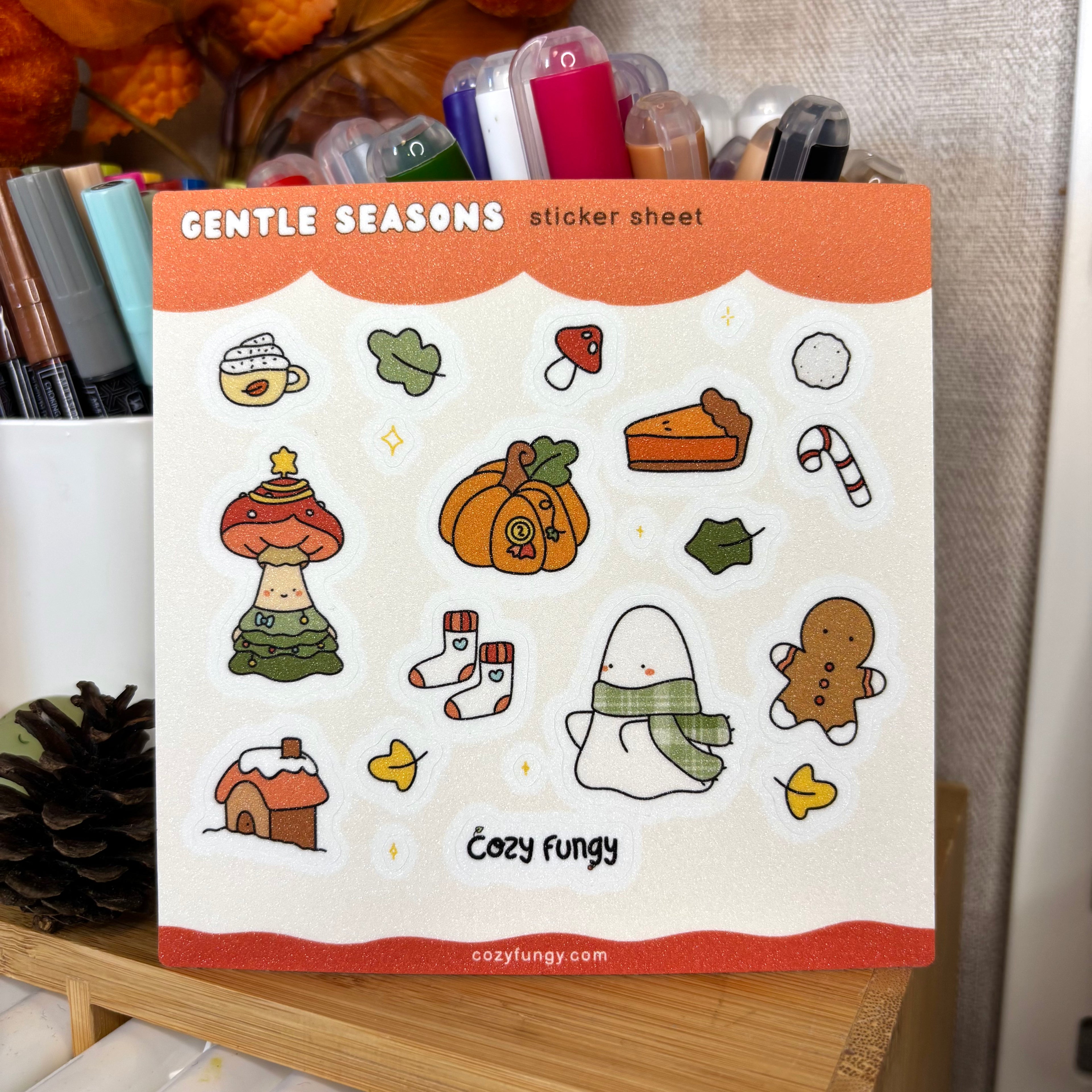 Sticker sheet - Gentle Seasons