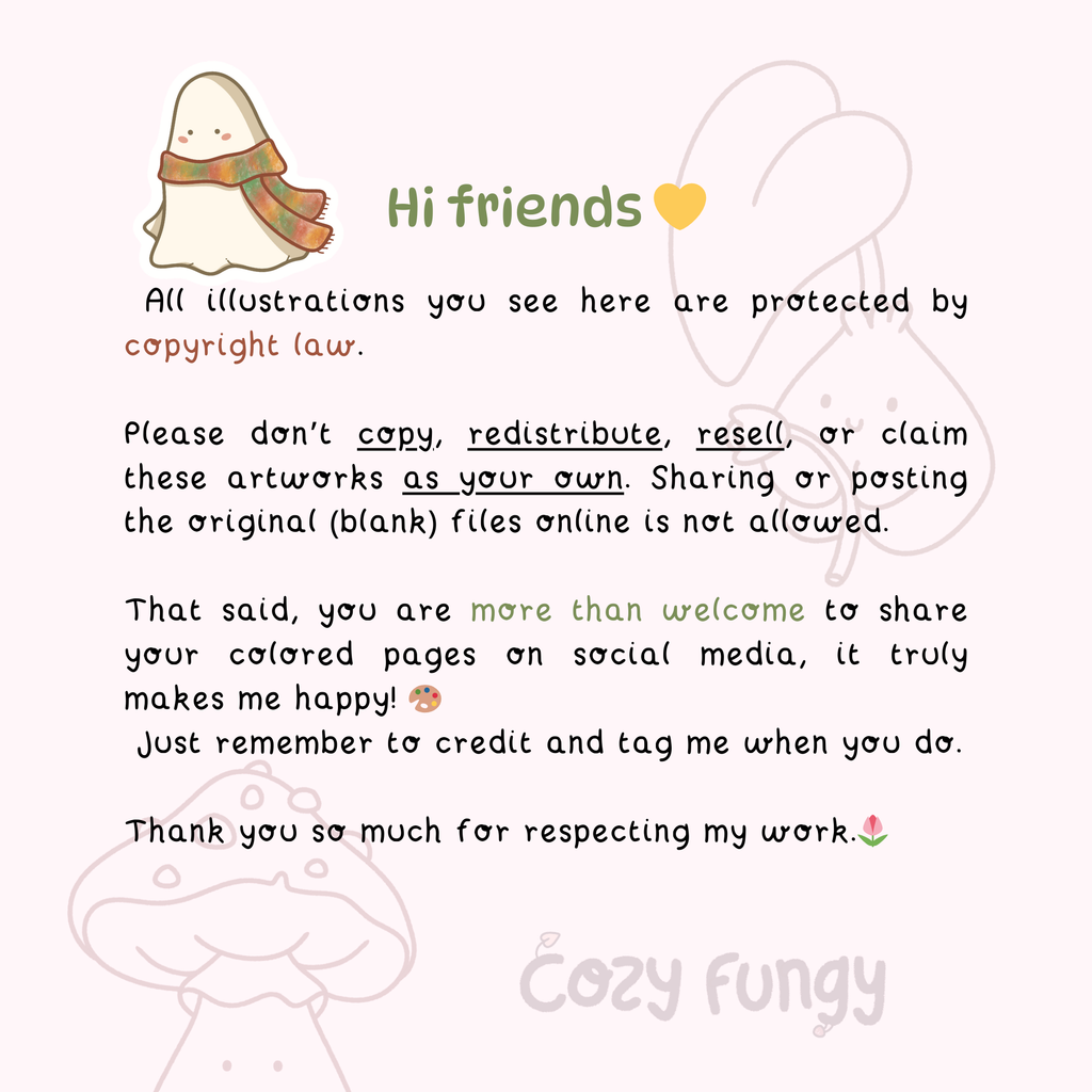 Digital Download - Whimsy Woods Coloring Book